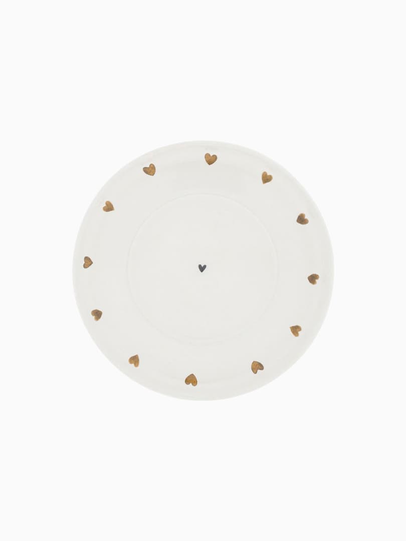 Piattino in Ceramica con Cuori