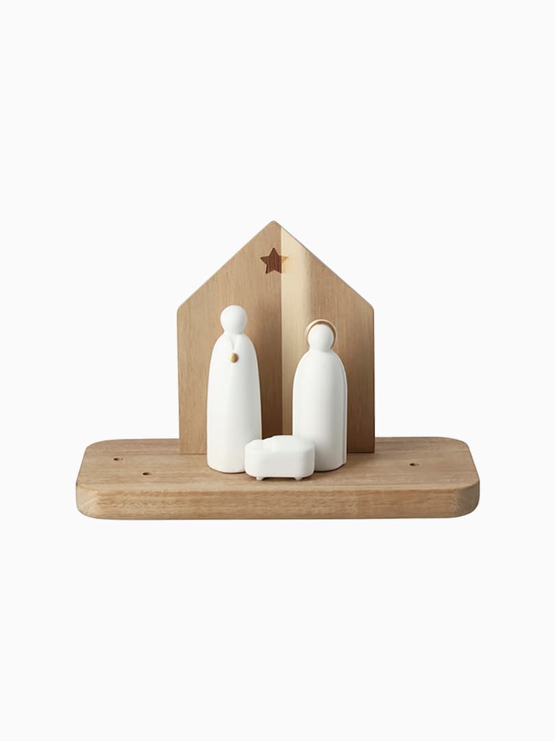 Presepe Paesaggio Natalizio