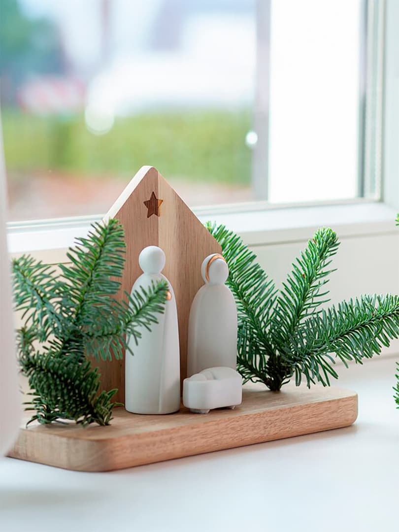 Presepe Paesaggio Natalizio