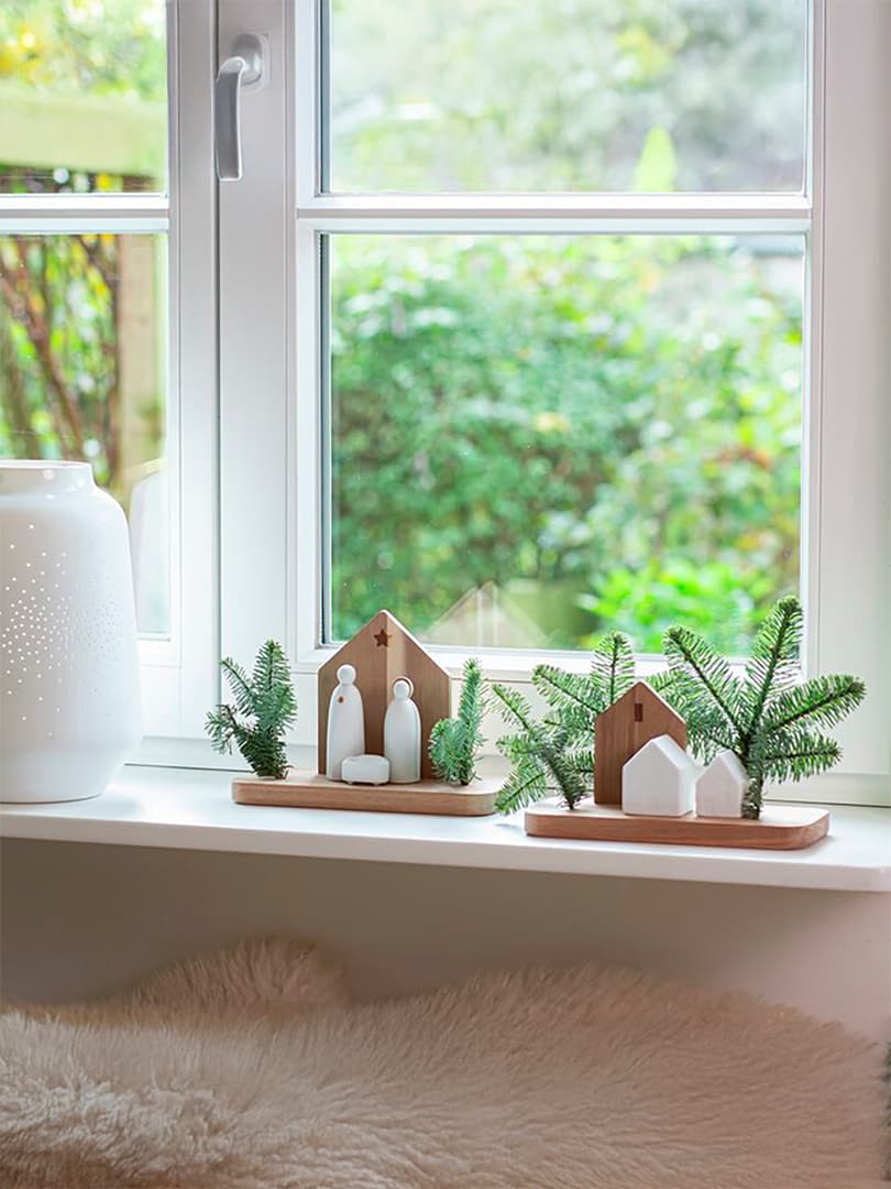 Presepe Paesaggio Natalizio