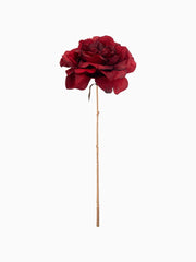 Ramo di Rosa Rossa con Gambo Oro