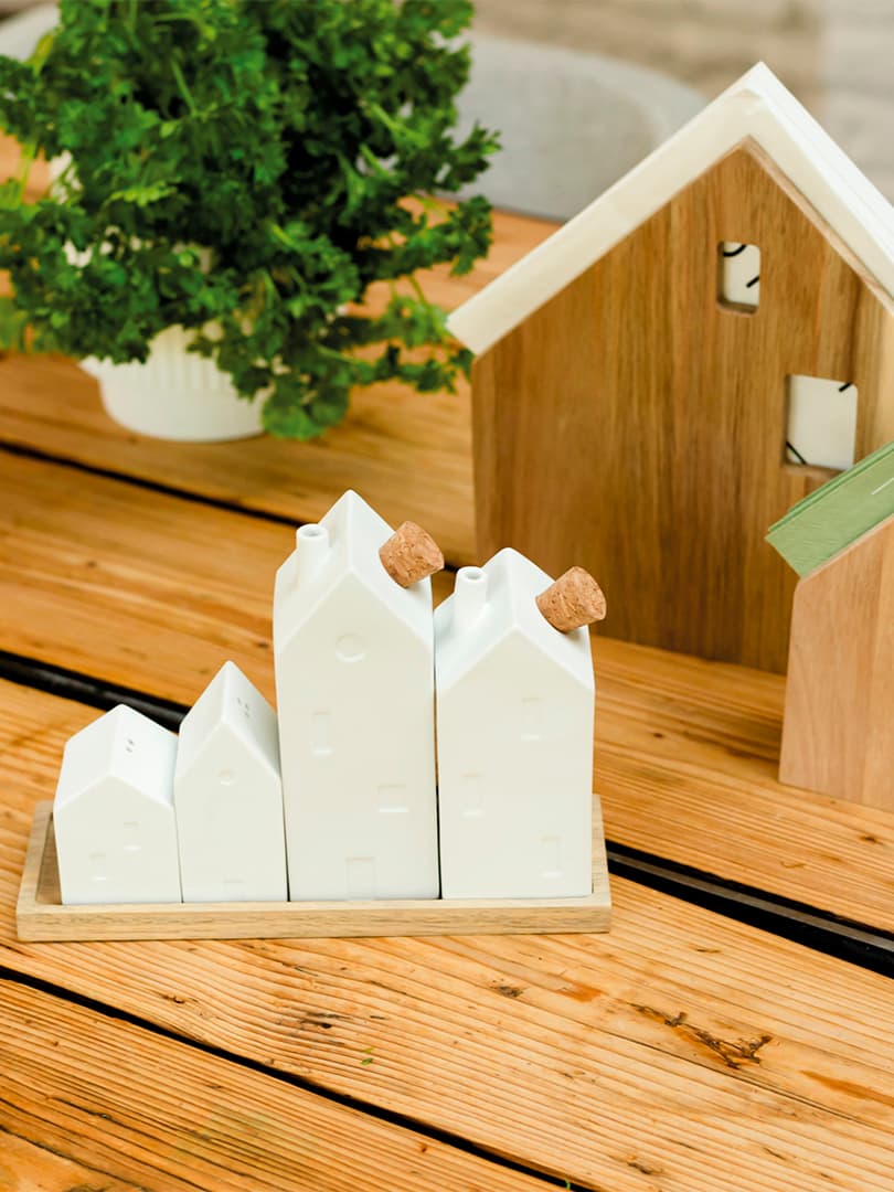 Set Olio e Aceto Casette