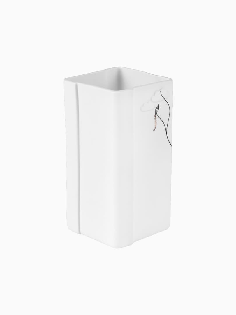 Set di 2 Vasi in Porcellana Picture Stories