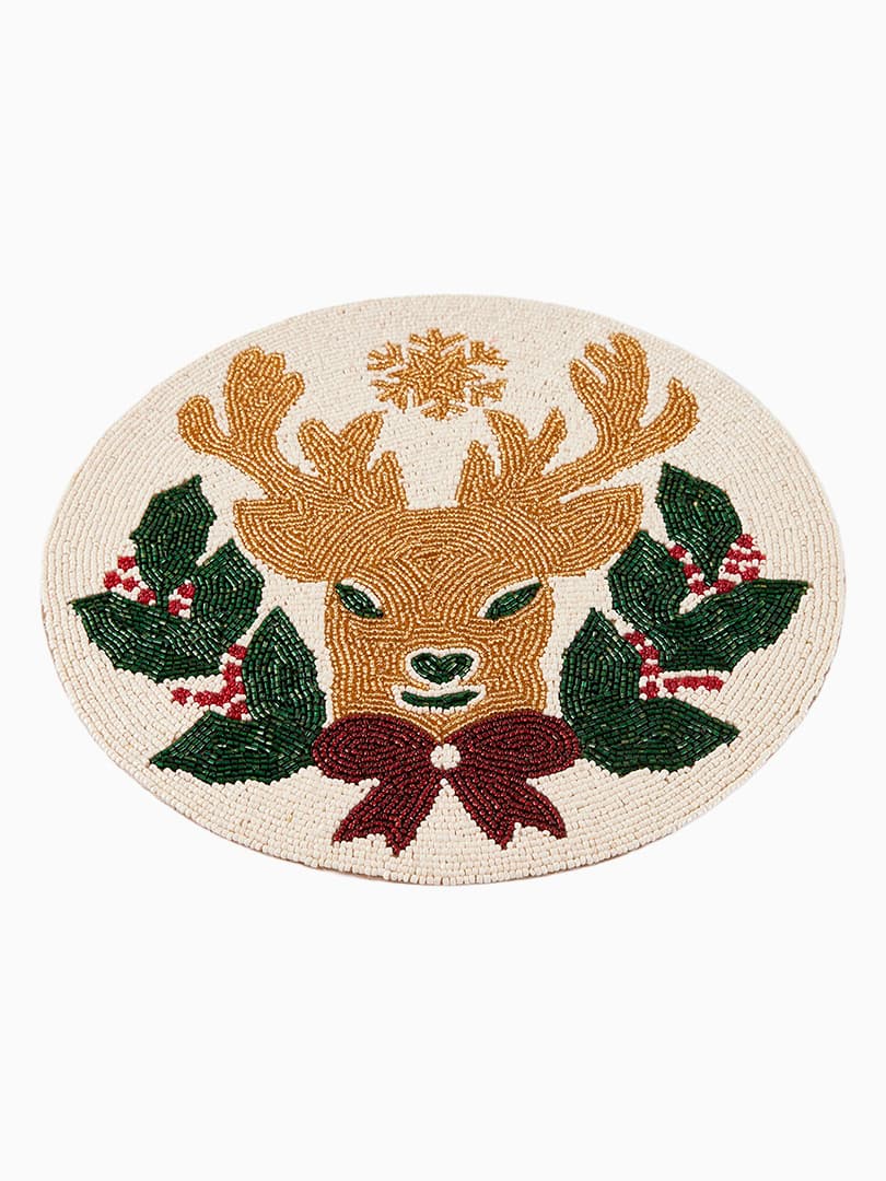 Sottopiatto Natalizio Renna