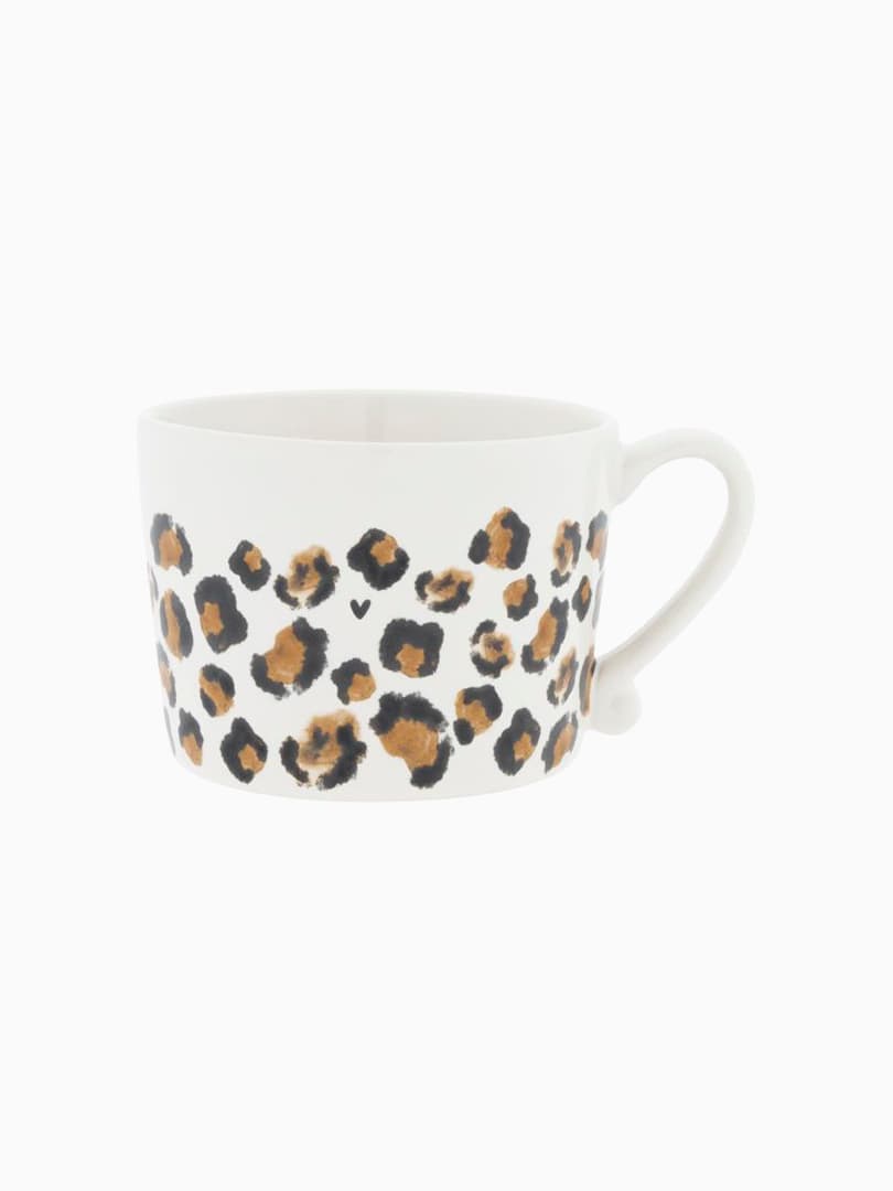 Tazza Leopard in Ceramica