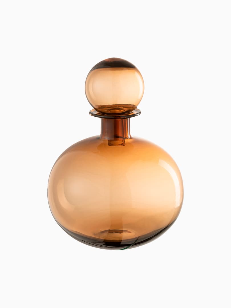 Vaso Bottiglia in Vetro