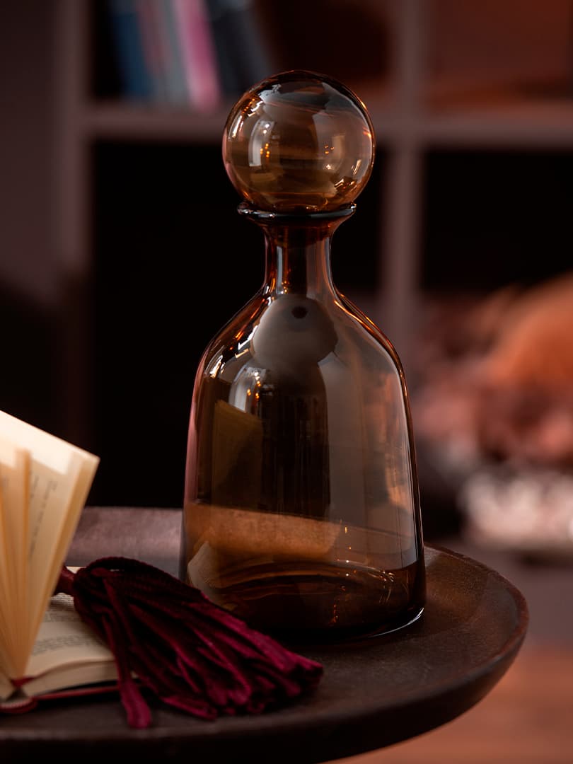 Vaso Bottiglia in Vetro