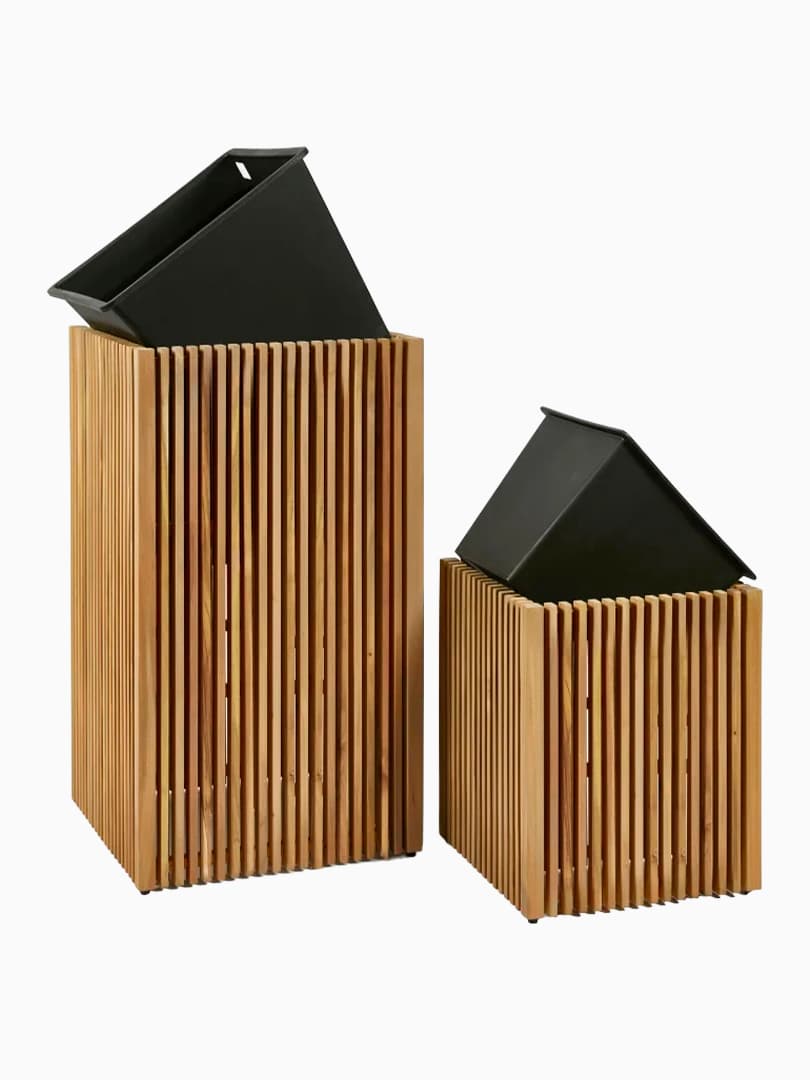 Vaso Listelli Quadrato