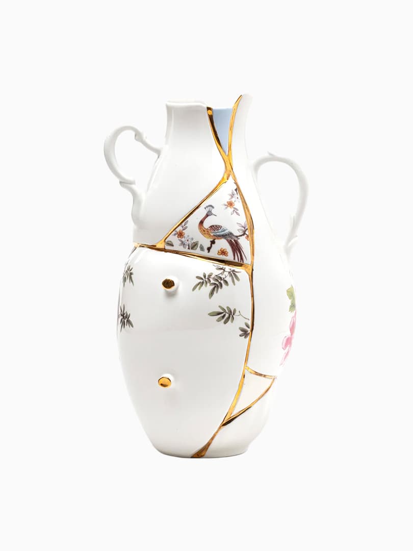 Vaso in Porcellana Kintsugi
