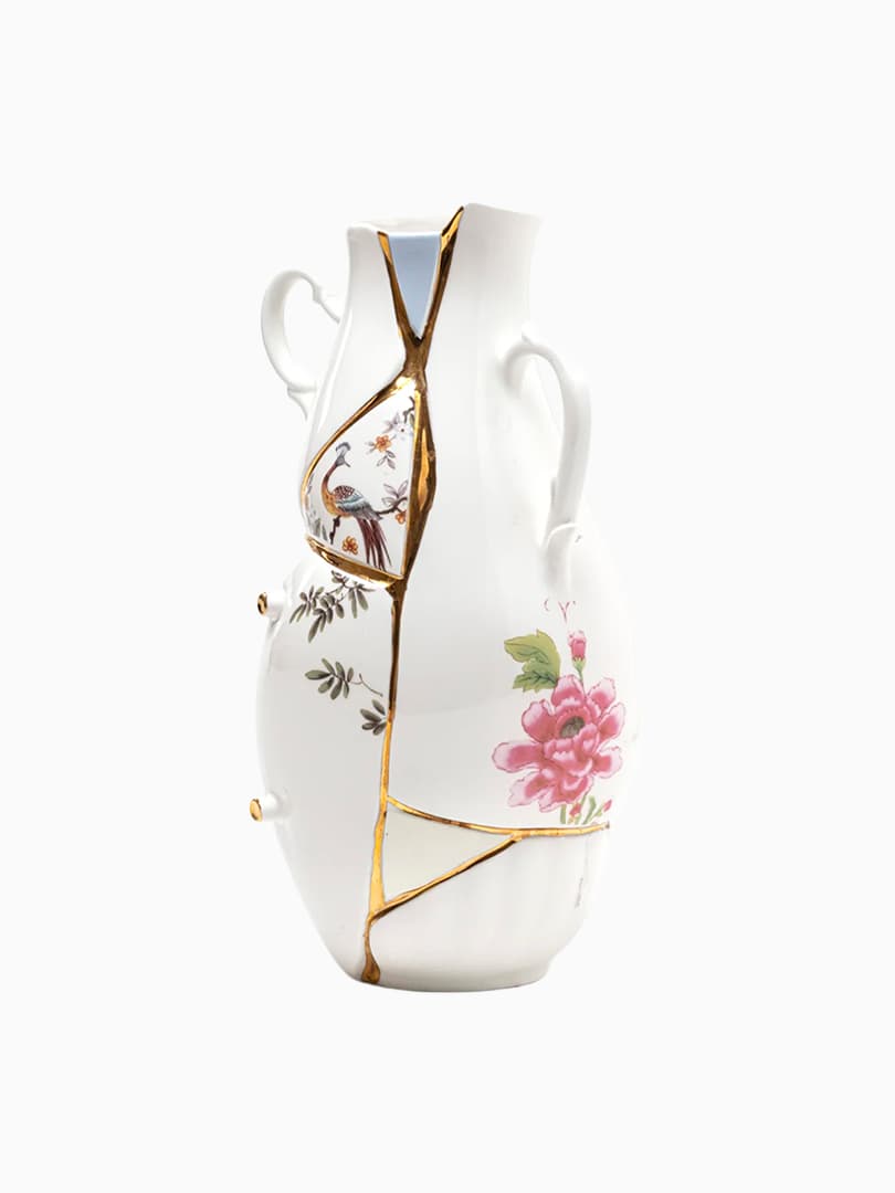 Vaso in Porcellana Kintsugi