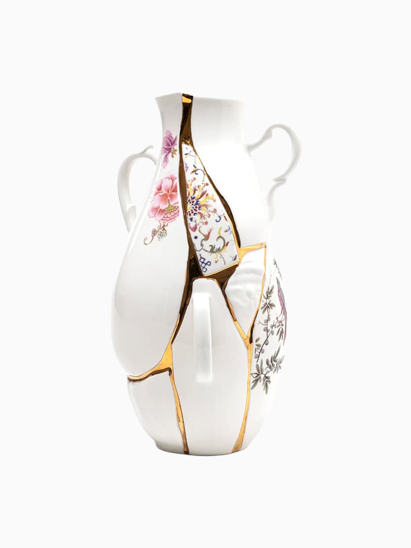 Vaso in Porcellana Kintsugi