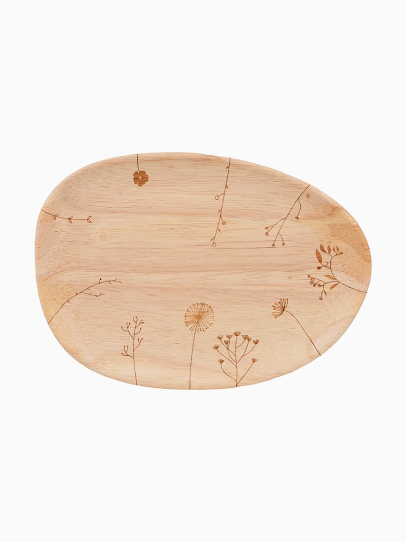 Vassoio in Legno Prato Fiorito