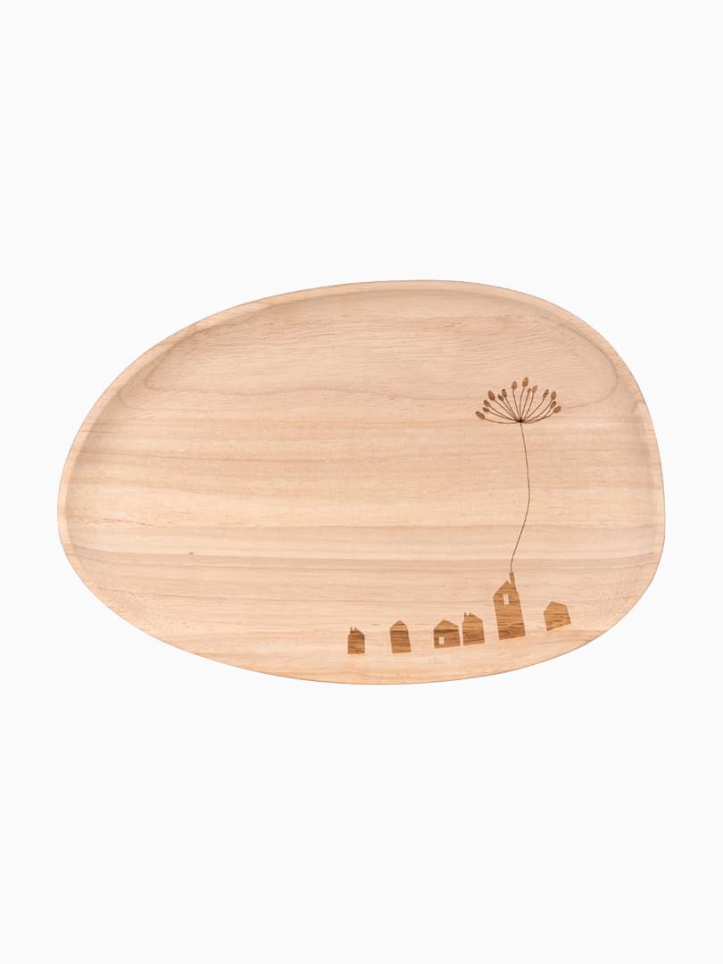 Vassoio in Legno Piccola Città