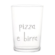 Set 6 bicchieri Pizza e birra