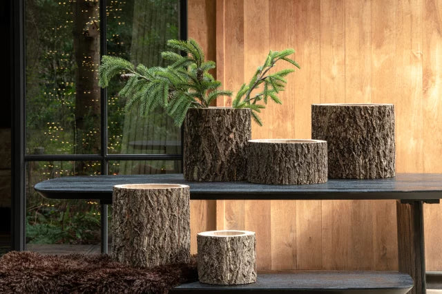 Portavaso tronco albero